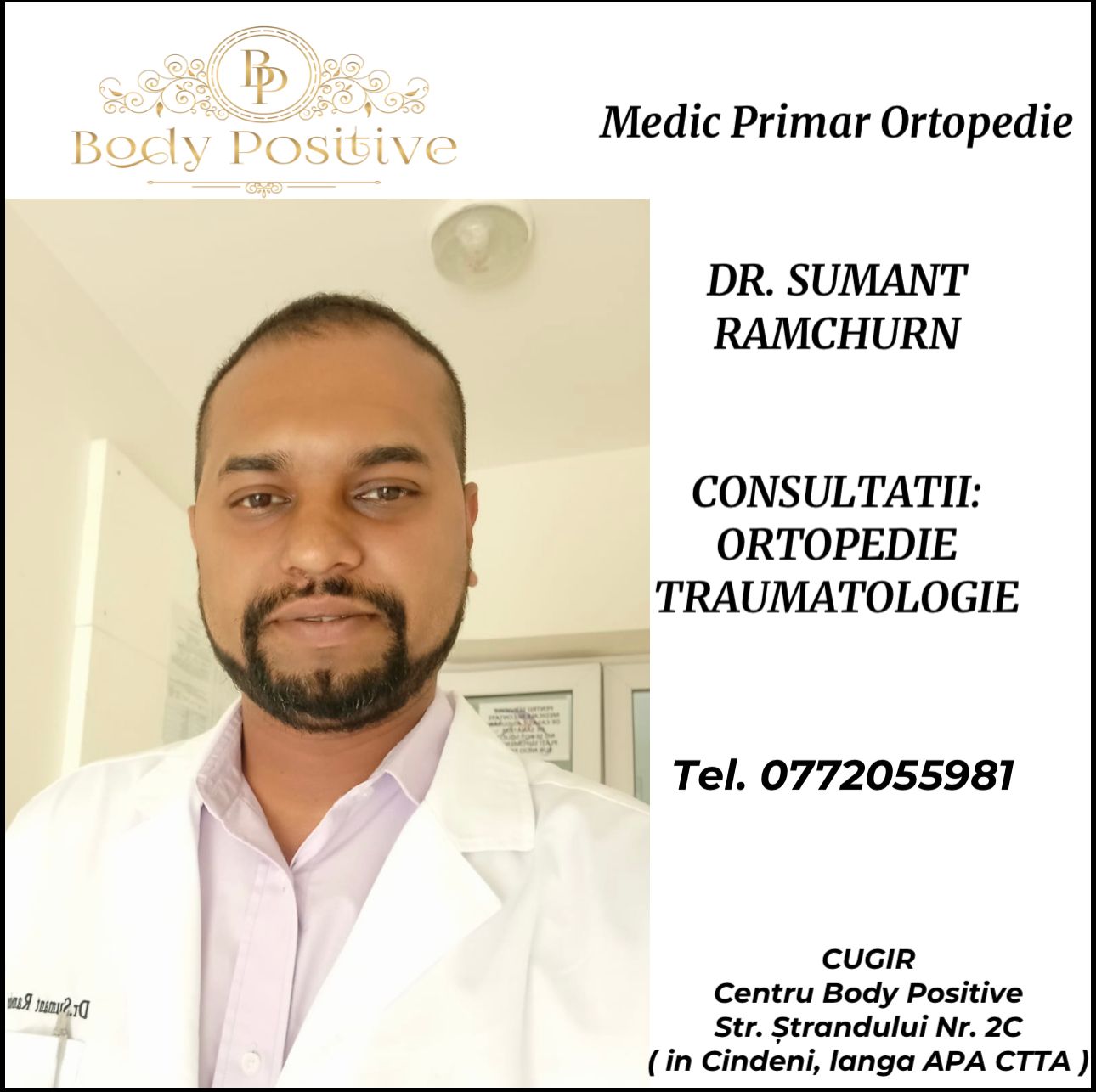 Dr. Sumant Ramchurn at Body Positive